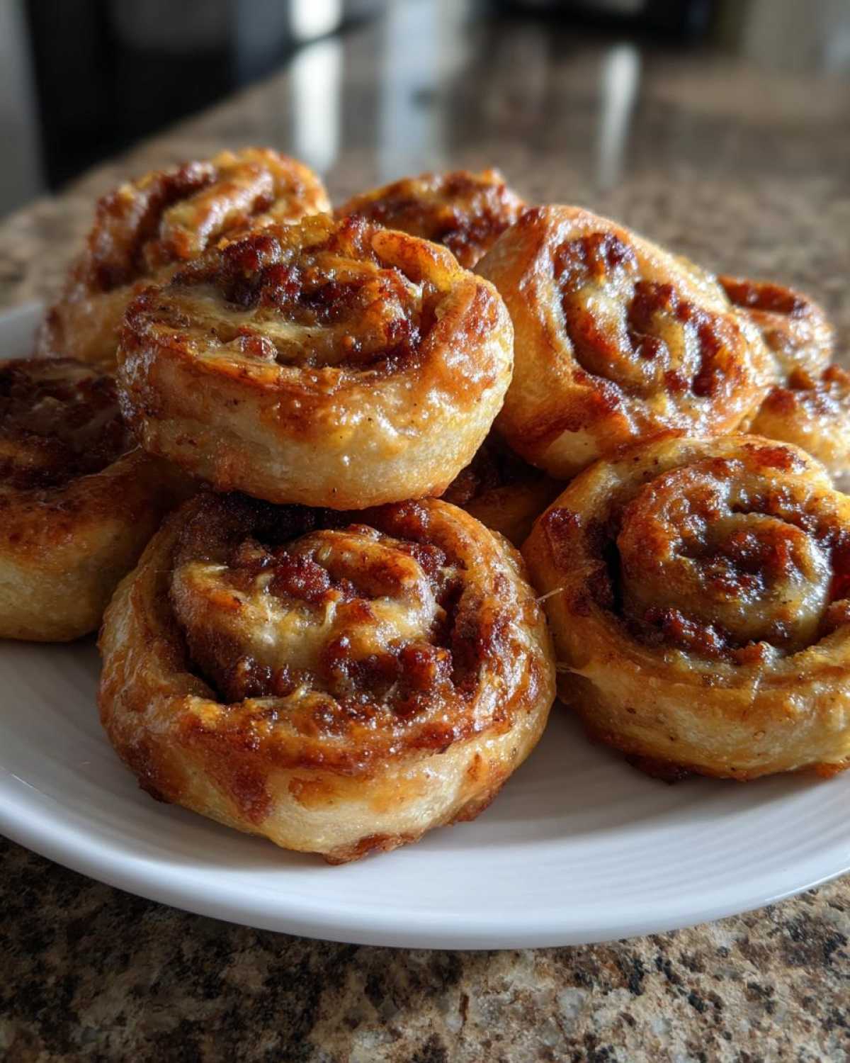 sausage pinwheels - detail 3