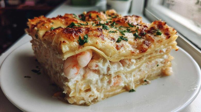 seafood lasagna