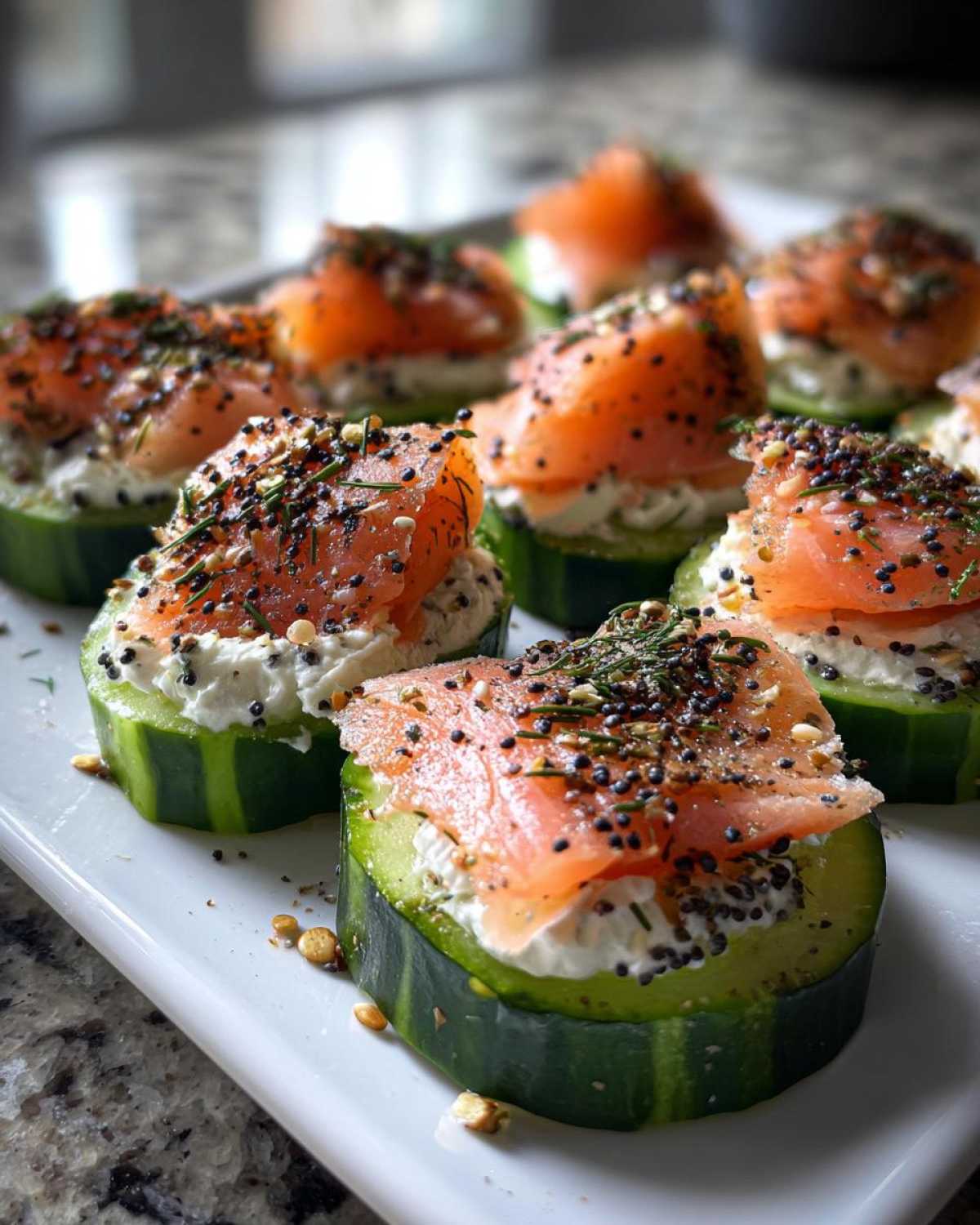 smoked salmon - detail 1
