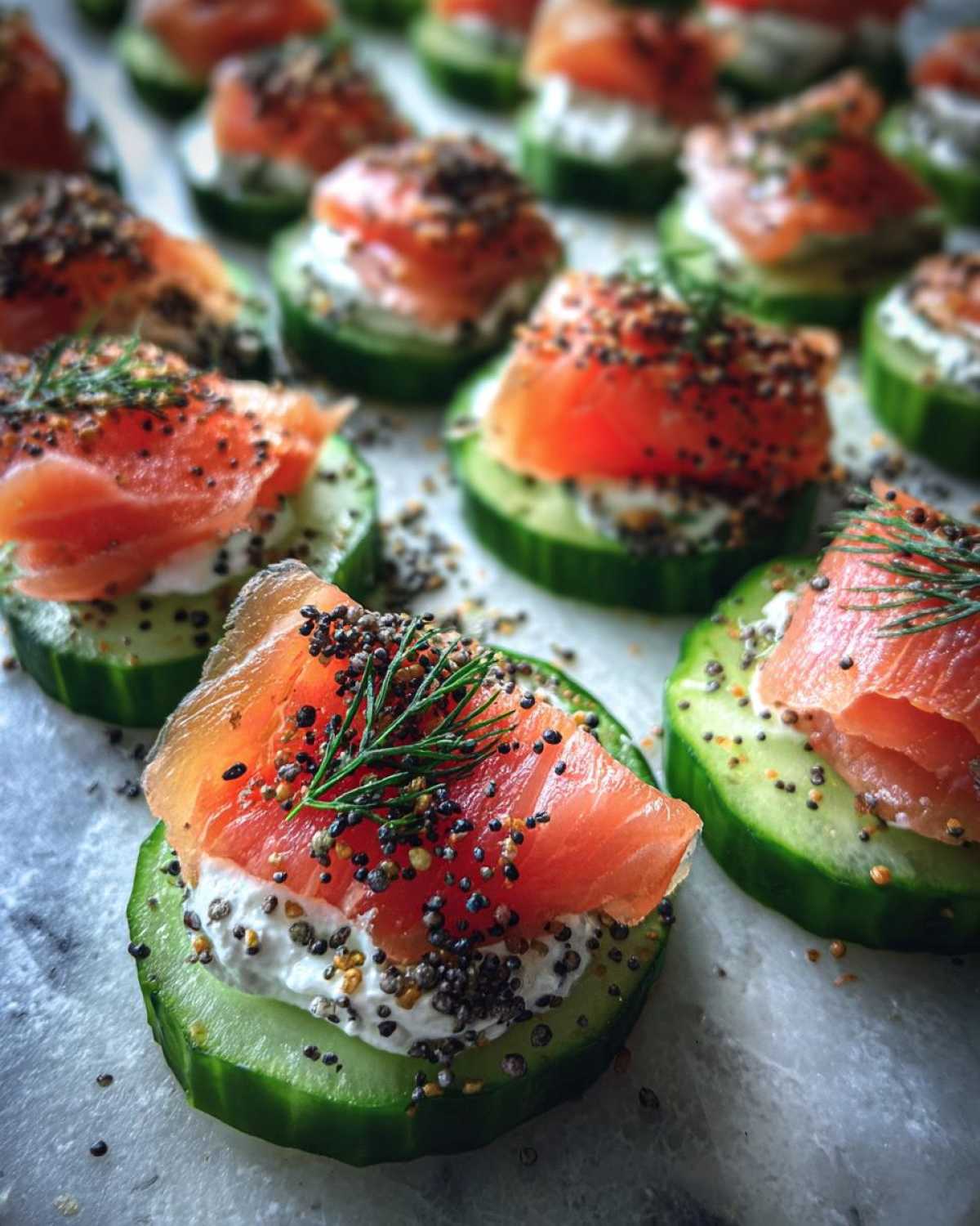smoked salmon - detail 3