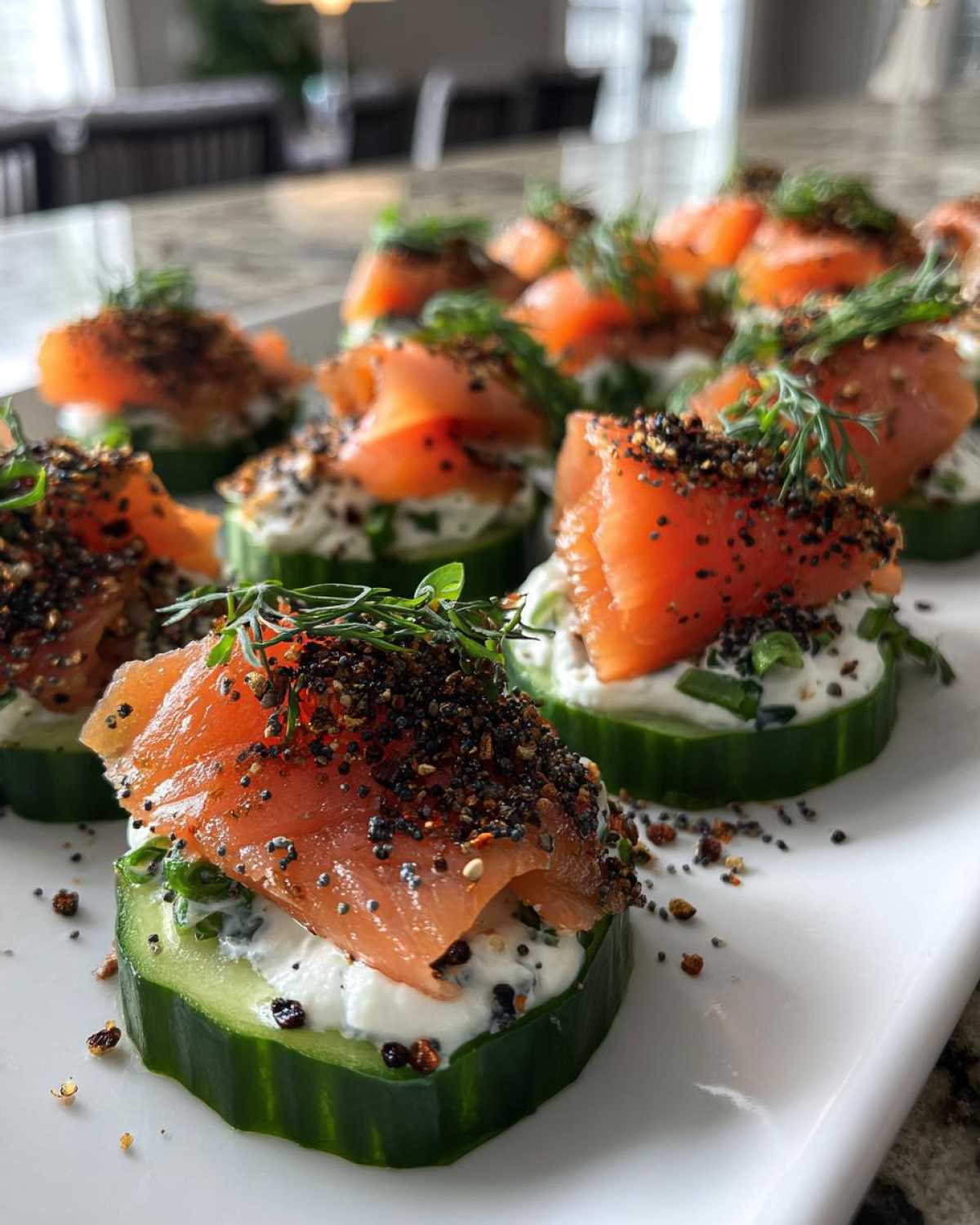 smoked salmon - detail 4