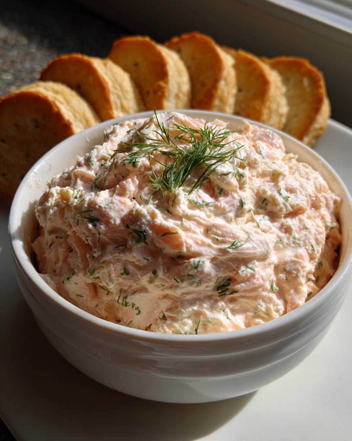 smoked salmon dip - detail 3