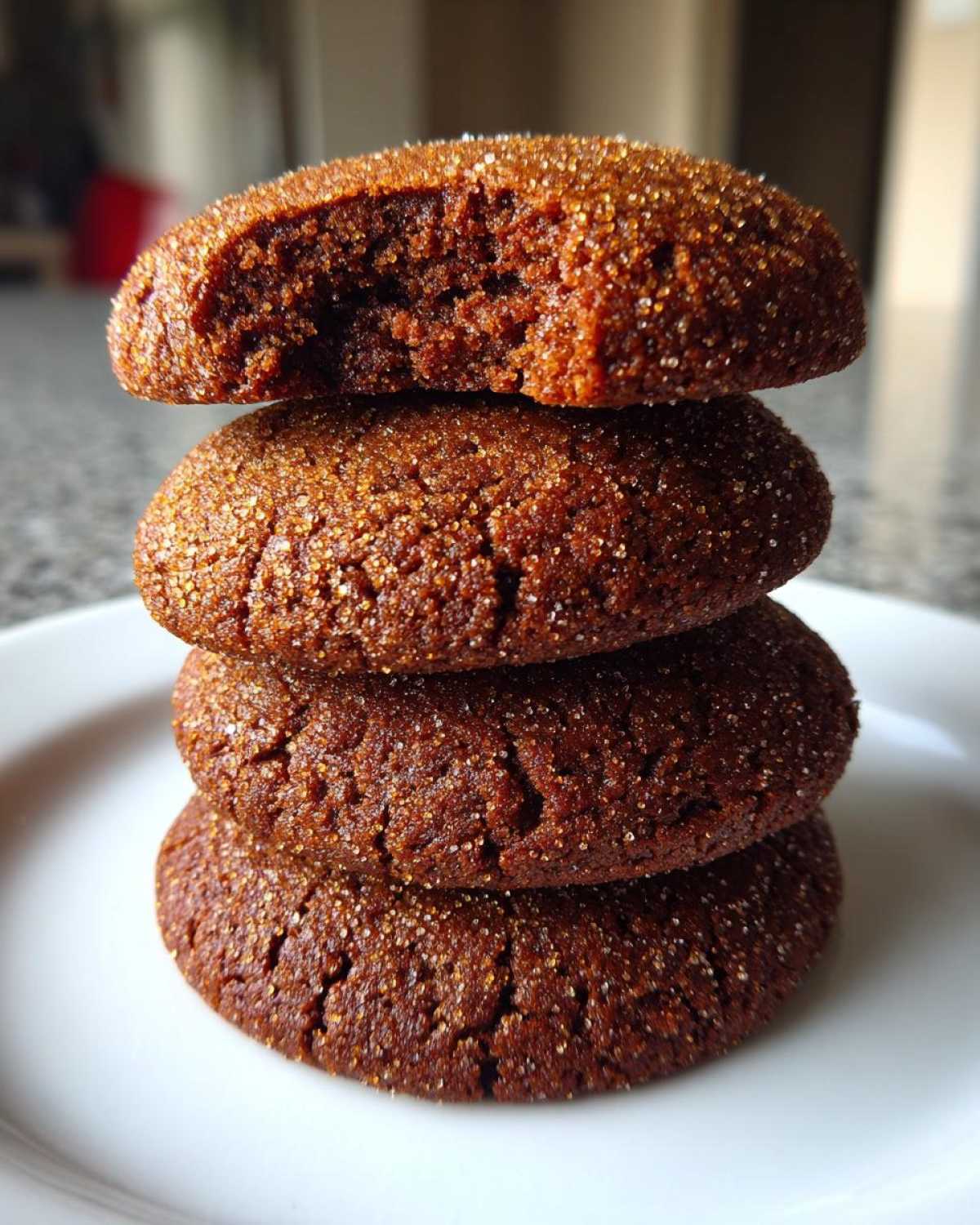 soft gingerbread cookies - detail 4