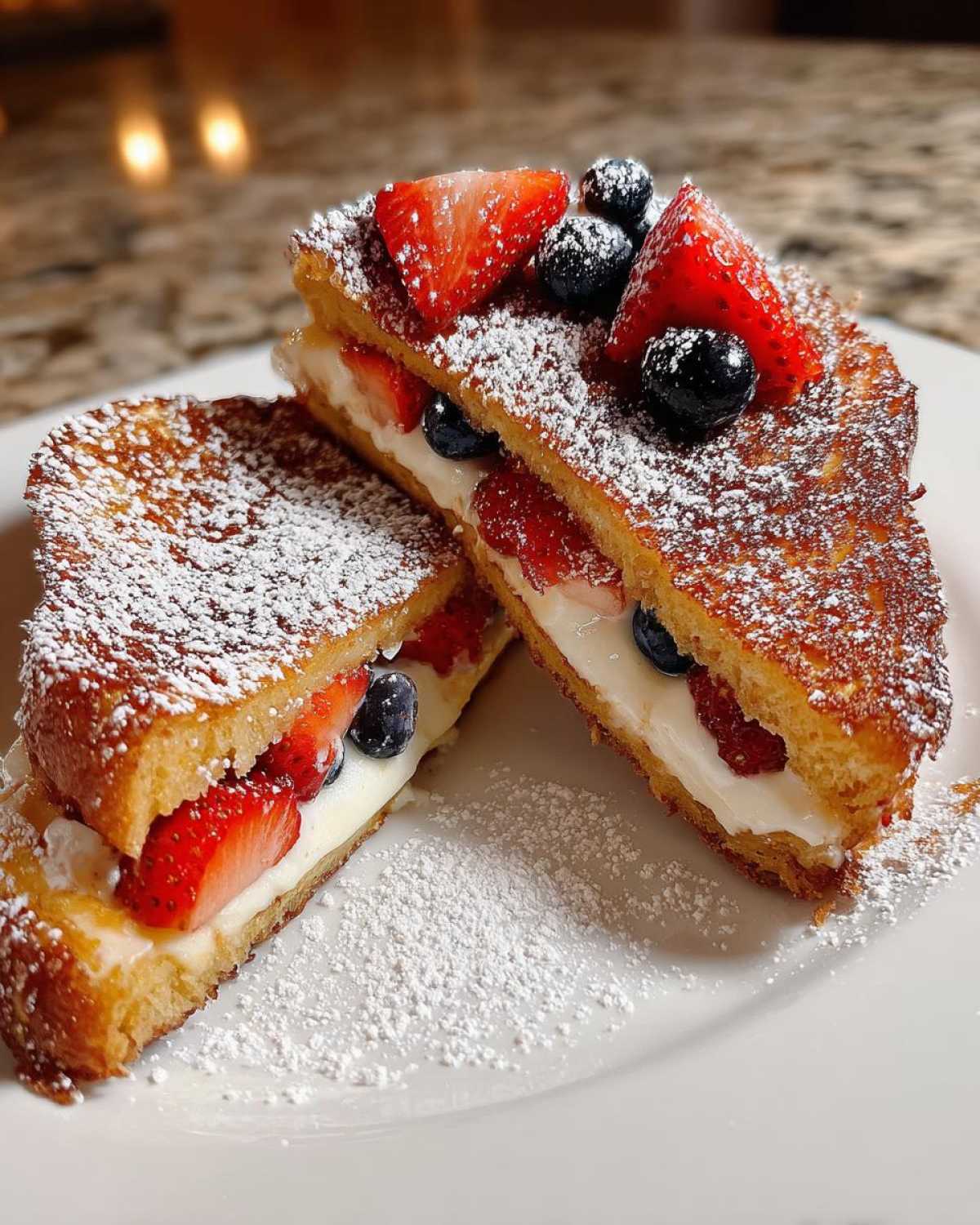 stuffed french toast - detail 1