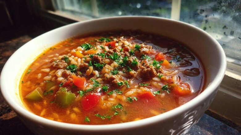stuffed pepper soup