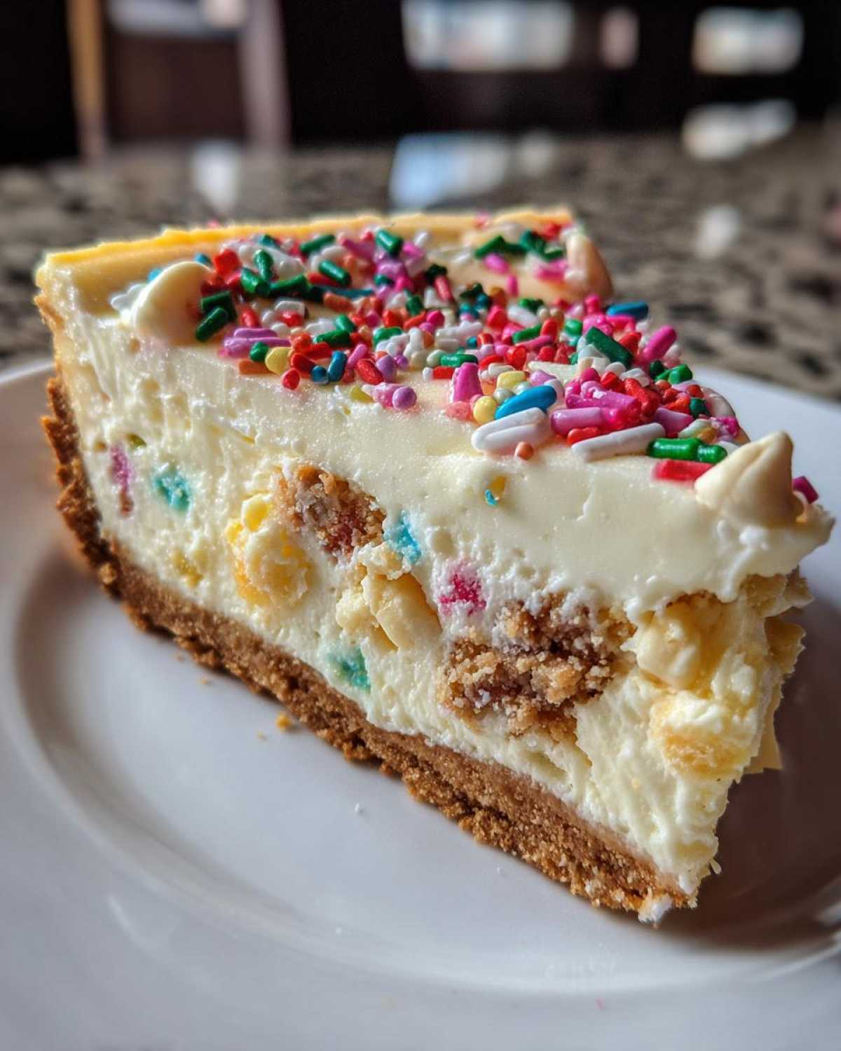 sugar cookie cheesecake - detail 1