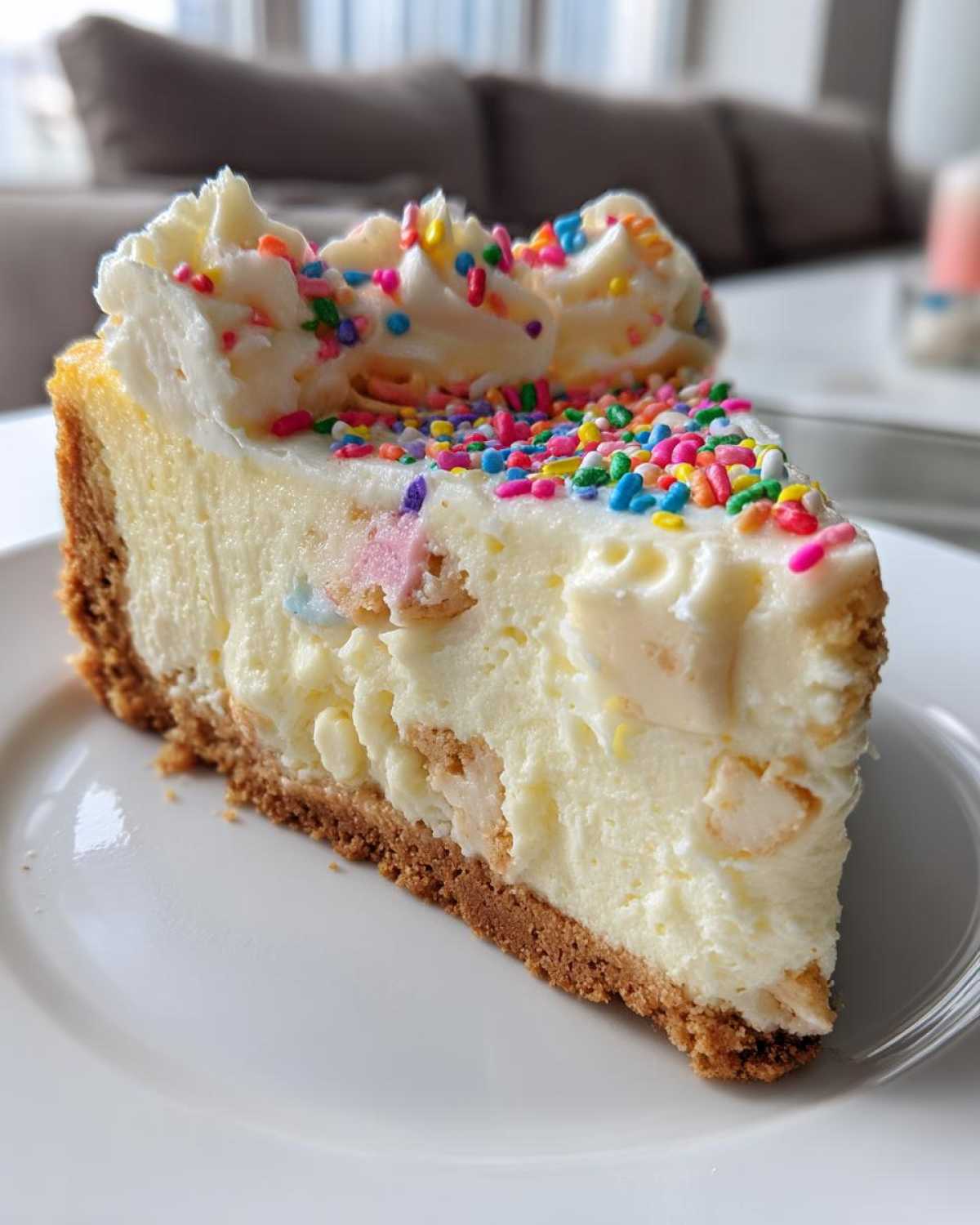 sugar cookie cheesecake - detail 4