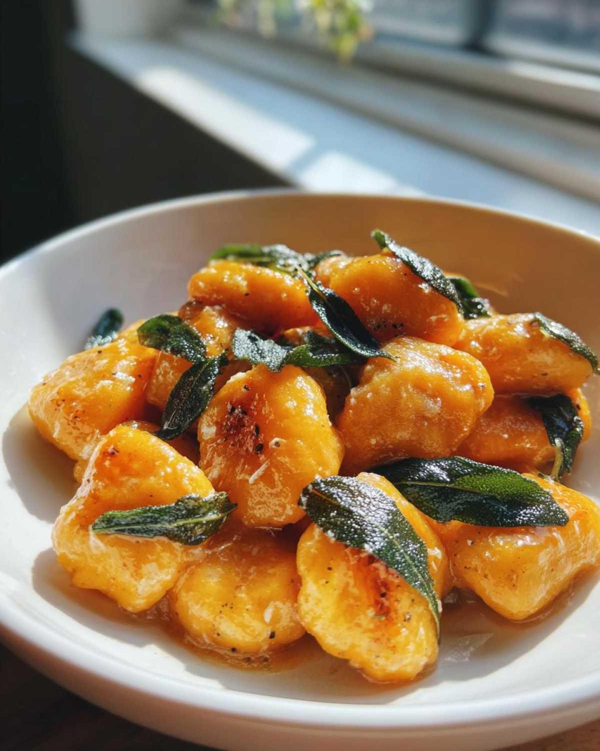 sweet potato gnocchi - detail 1