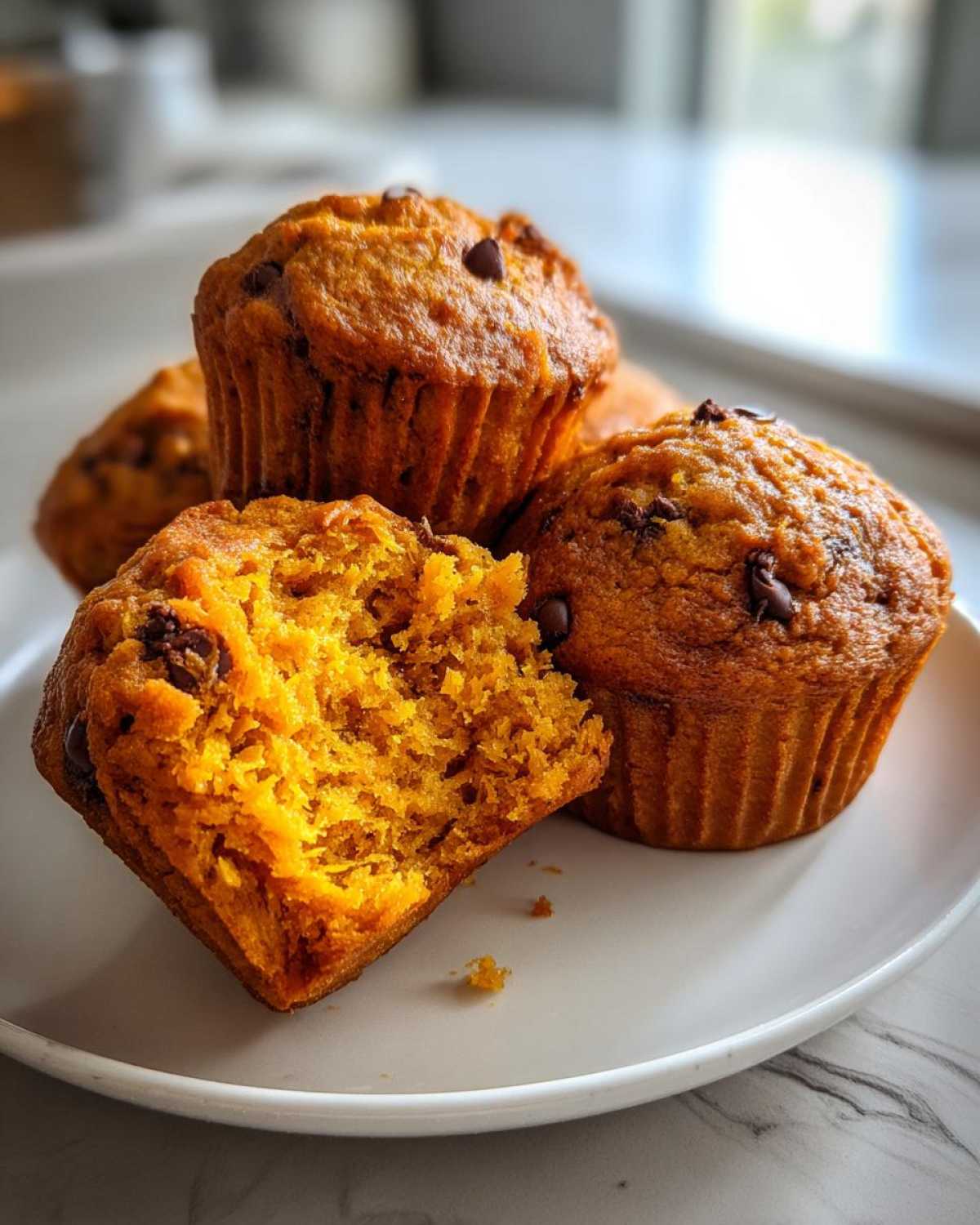 sweet potato muffins - detail 1