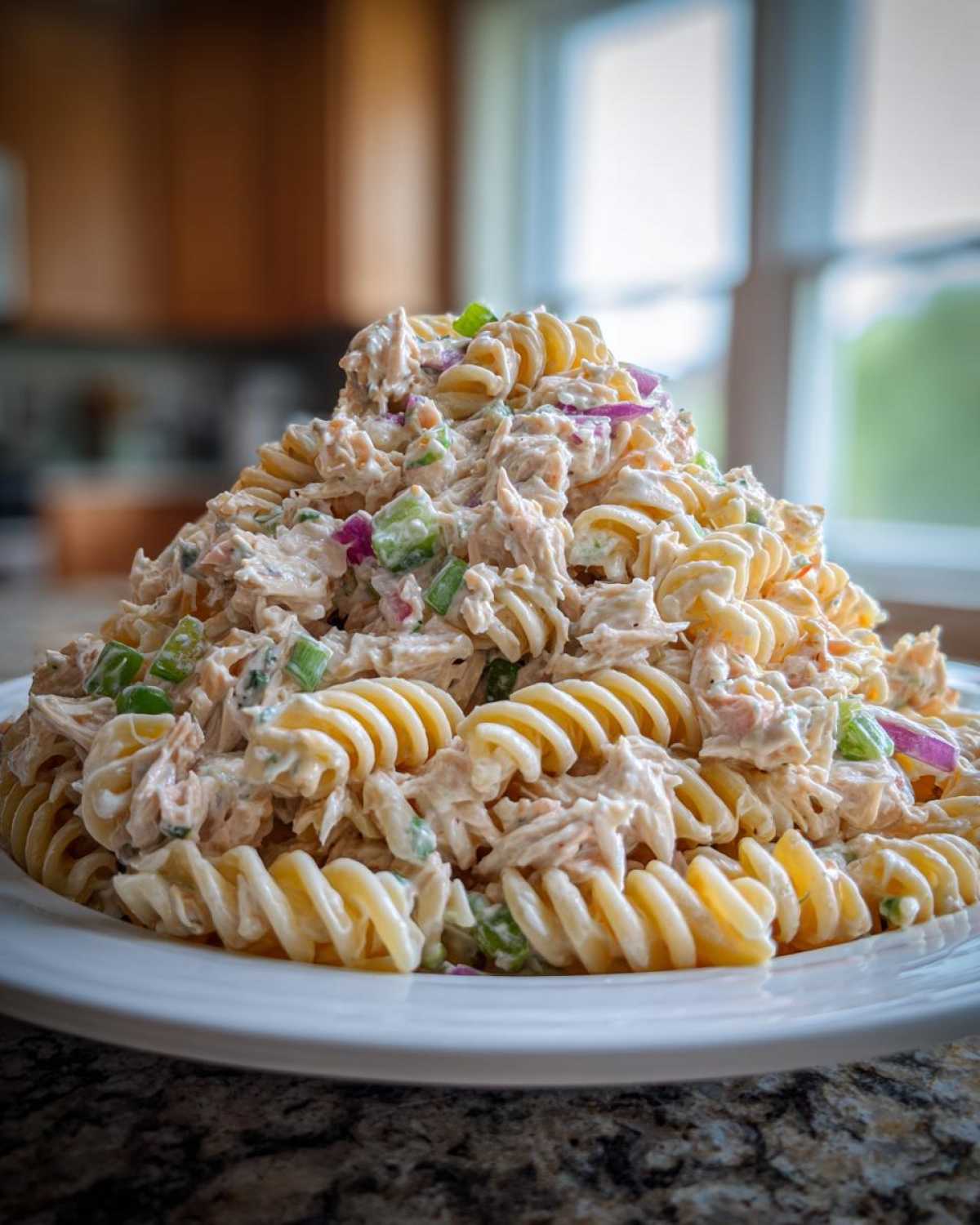 tuna pasta salad - detail 1