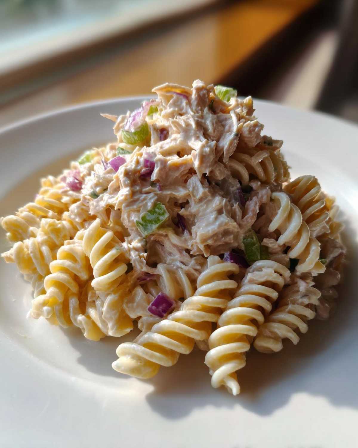 tuna pasta salad - detail 3