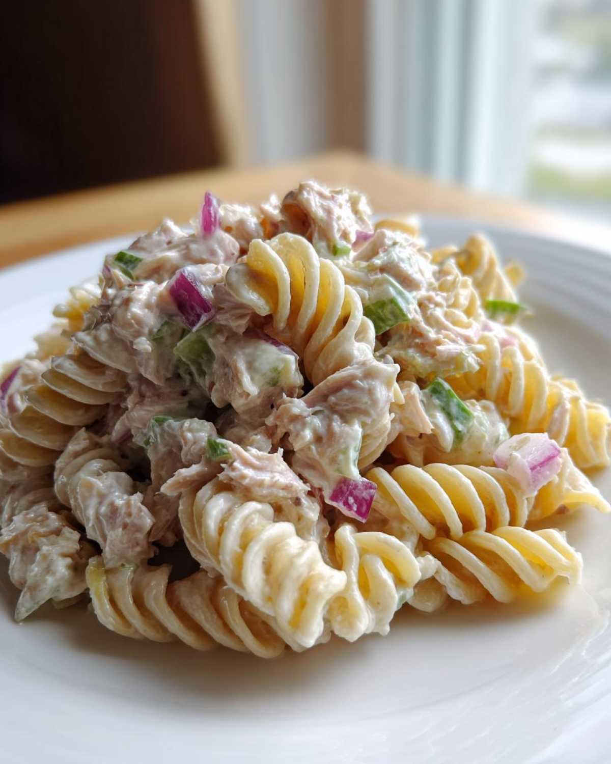 tuna pasta salad - detail 4