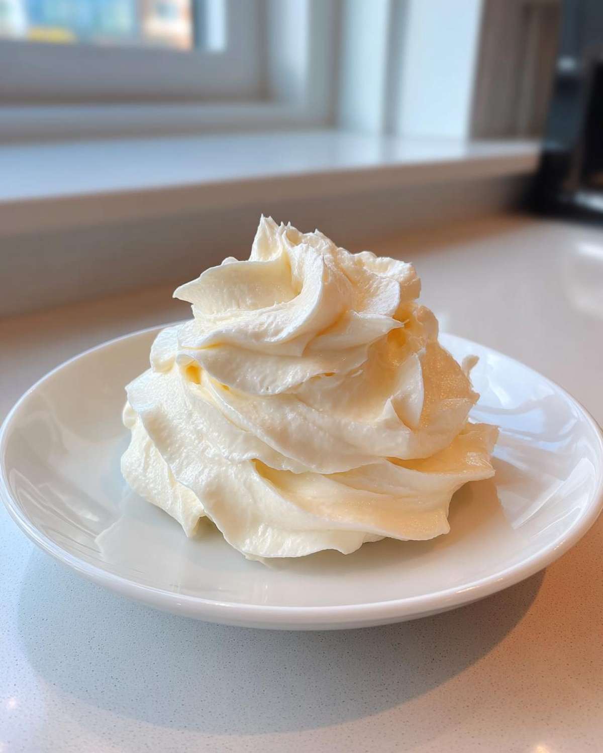 vanilla buttercream frosting - detail 1