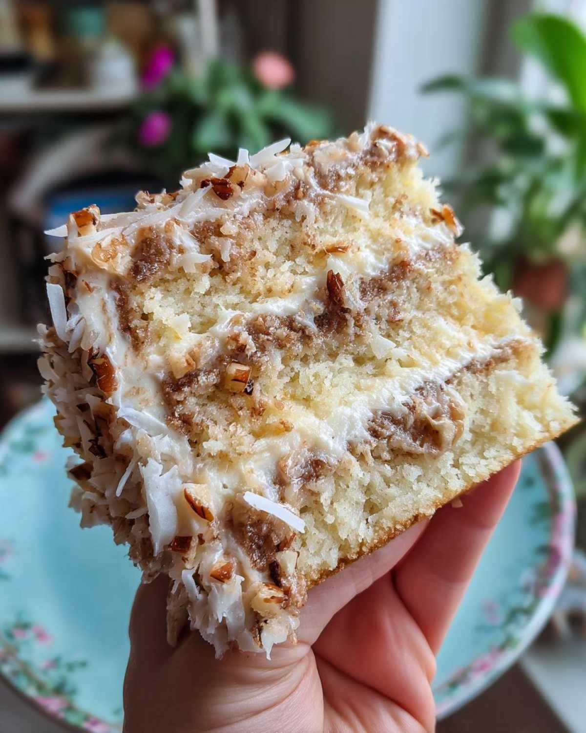 white german chocolate cake - detail 2
