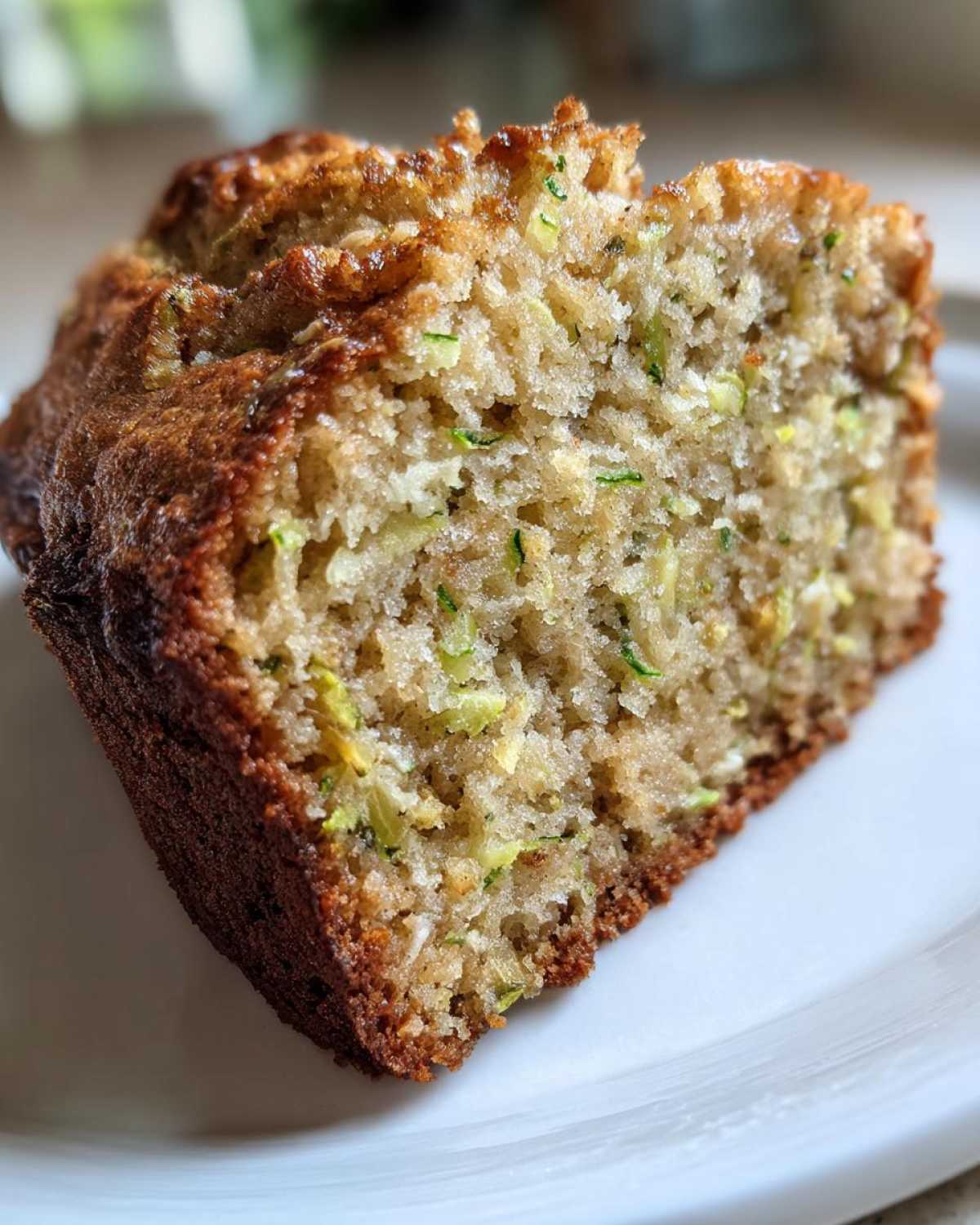 zucchini banana bread - detail 1