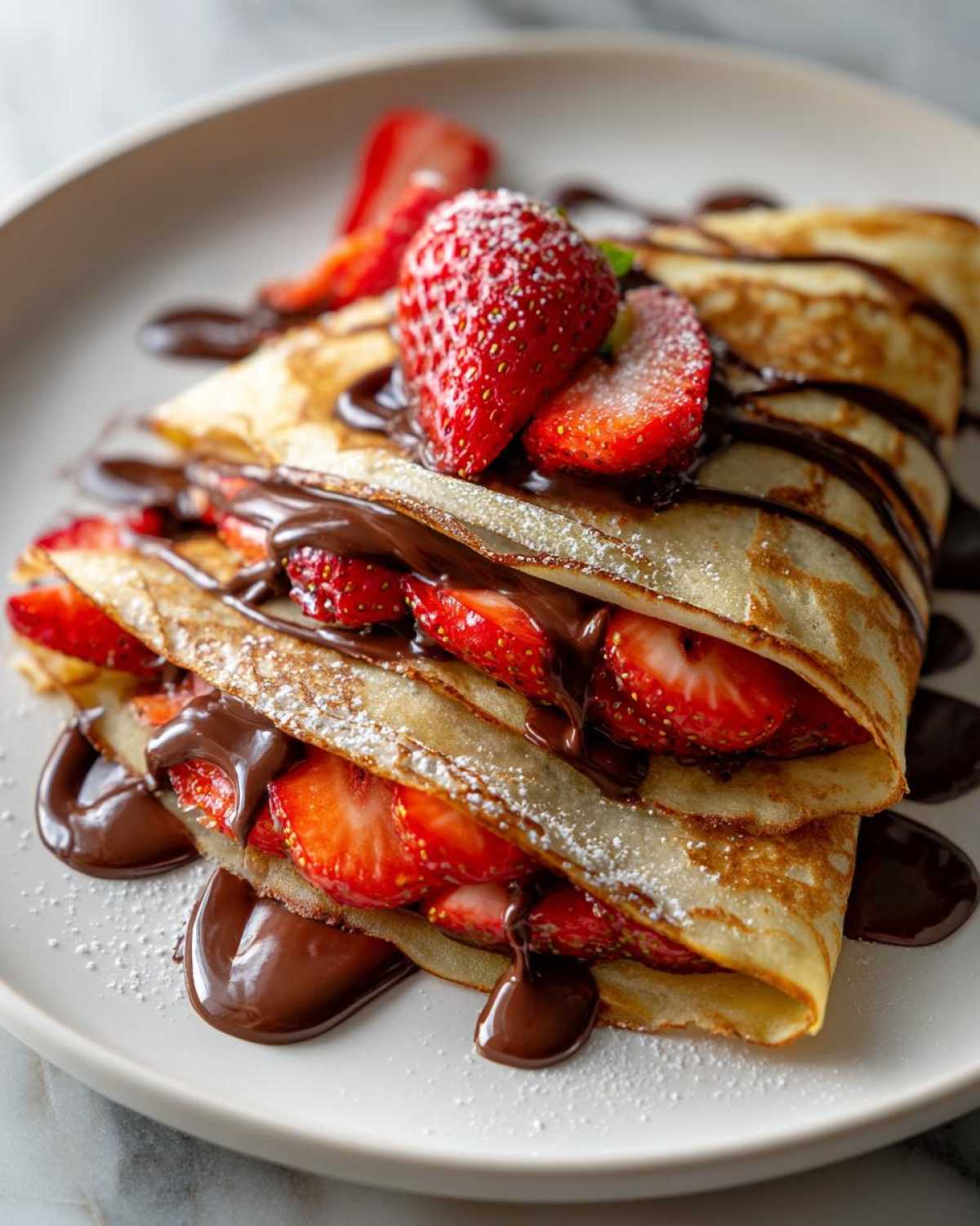 Gluten-Free Chocolate Strawberry Crepes - Other 2